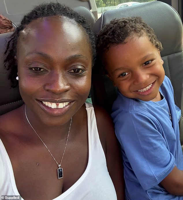 Leah Wambui Sore is fighting to stay in Australia so that her son Thanasi can grow up here