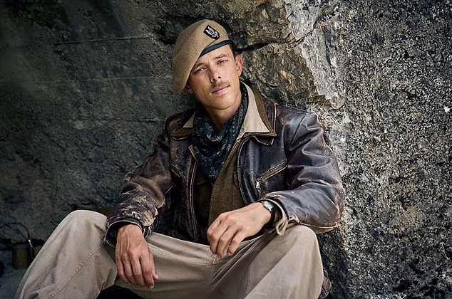 Brit actor Jack Barton, 31, has been introduced as a potential new leading man, as he was named the current favourite for the iconic part (pictured in SAS: Rogue Heroes)