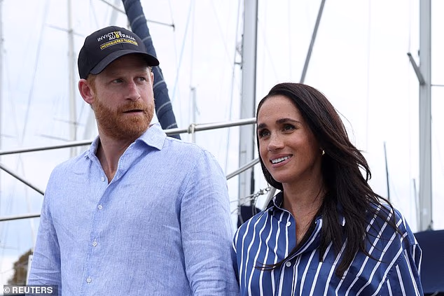 A source said friends who met up with Harry 'were agog to hear he still feels angry with members of the Royal Family'