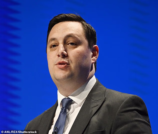 Tees Valley mayor Ben Houchen is pictured at the Conservative Party Conference in 2022