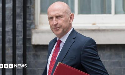 Chancellor of the Exchequer John Healey arrives in Downing Street to attend the first Cabinet meeting hosted by the newly appointed Prime Minister Andy Burnham in London, United Kingdom on July 21, 2026