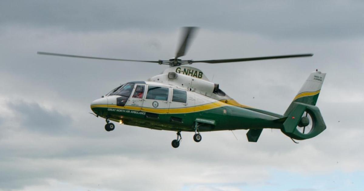 Child in hospital after air ambulance called to Redcar crash