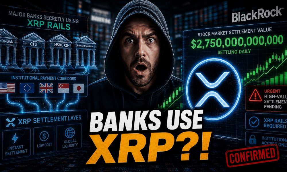 BANKS ARE USING XRP GO TO CLIP? - MINIMUM XRP PRICE TO SETTLE STOCK MARKET?