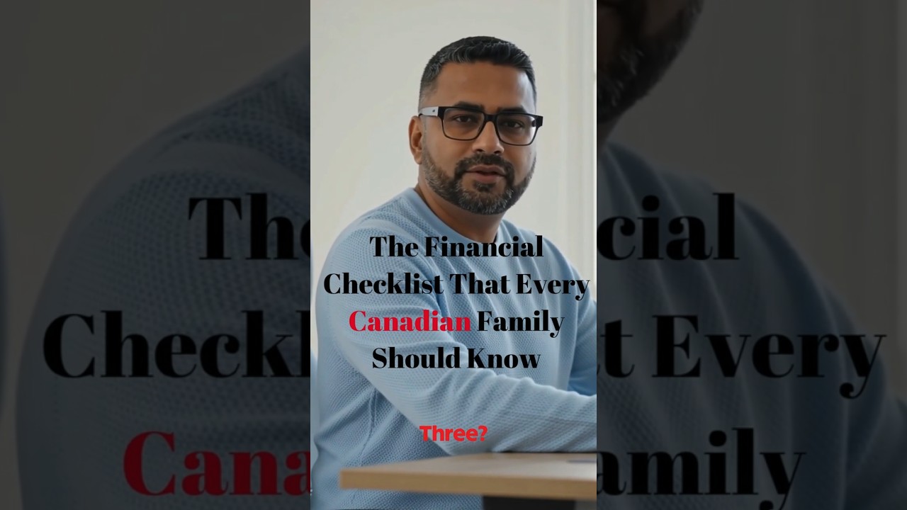 The Financial Checklist Every Canadian Family Needs