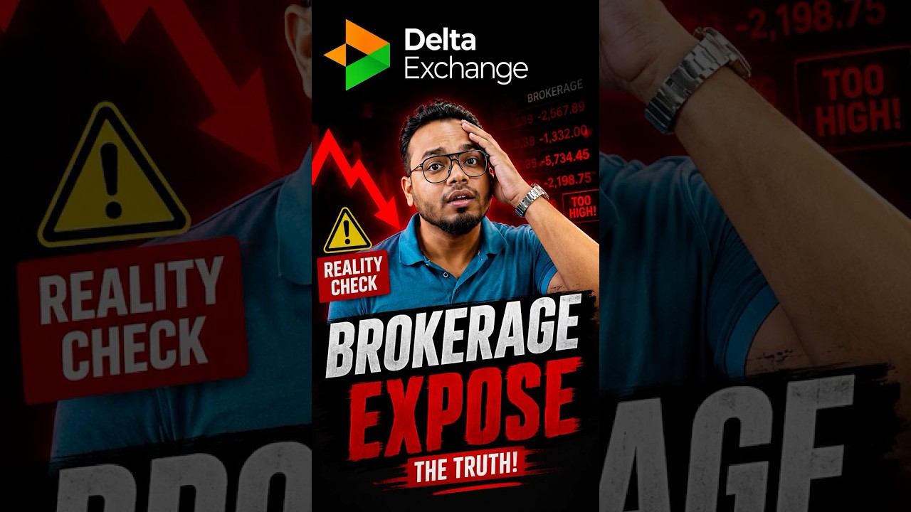 Delta Exchange Brokerage EXPOSED? Here’s the Truth! #youtubeshort #Cryptocurrency #trading