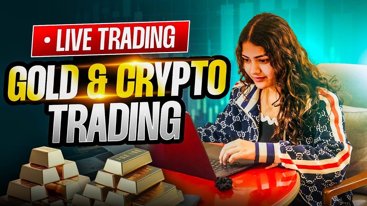 Live Gold, Crypto Trading |  31 JULY | #goldtrading #cryptotrading #bitcoin - MANSI