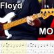 Pink Floyd - Money  // BASS COVER + Play-Along Tabs