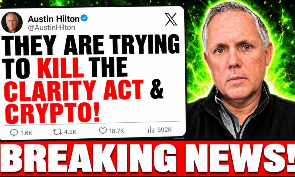 THEY ARE TRYING TO CRUSH THE CRYPTO CLARITY ACT! So Mad About This!