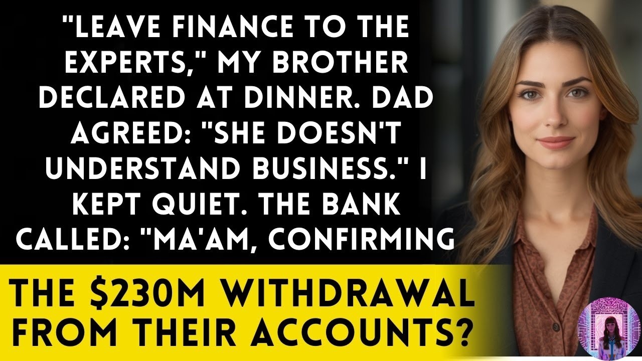 Brother Called Me 'Financial Amateur' - Until His Company's Funding Disappeared