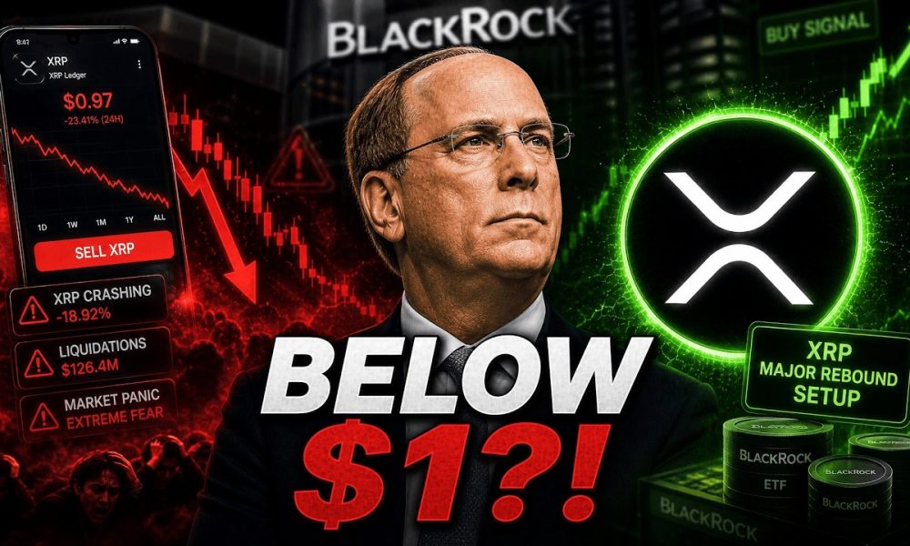 IF XRP GOES BELOW $1 PREPARE TO BACK UP THE TRUCK! - BLACKROCK JUST GAVE THE SIGNAL!