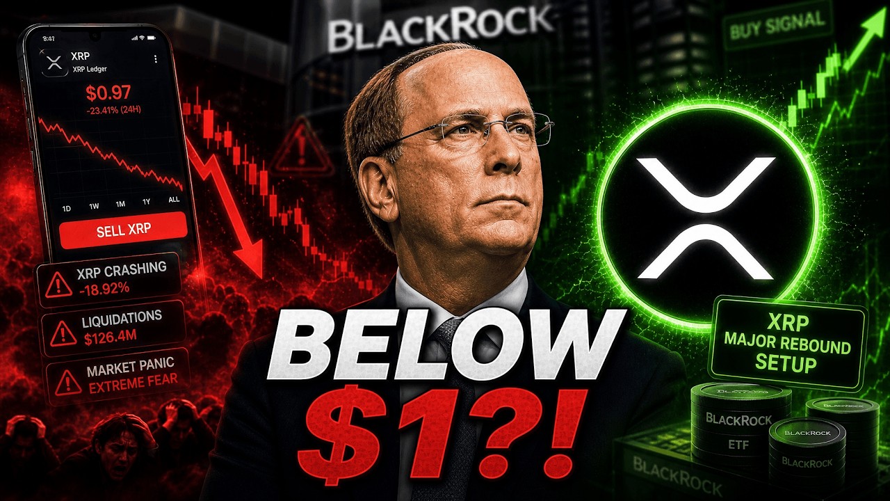 IF XRP GOES BELOW $1 PREPARE TO BACK UP THE TRUCK! - BLACKROCK JUST GAVE THE SIGNAL!