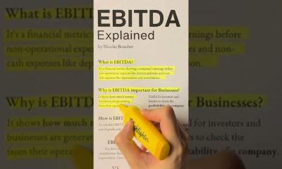 EBITDA Explained Simply #finance #knowledge