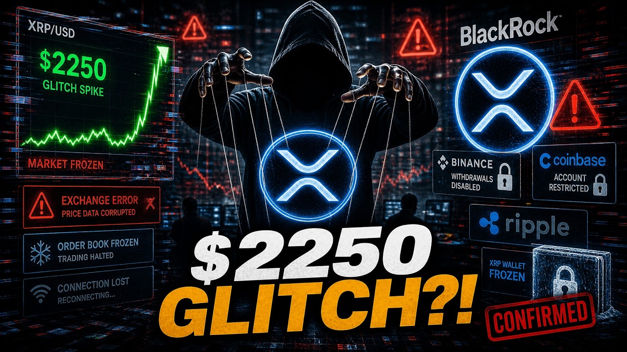$2250 XRP GLITCH VS ACTUAL HIGH RECORDED PRICES! - WHAT IF EXCHANGES FREEZE YOUR XRP?