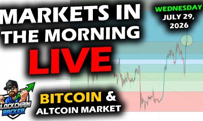 MARKETS in the MORNING, 7/29/2026, BTC $64,200, XRP $1.07, Gold $4,016, RTY 2,948, DXY 101