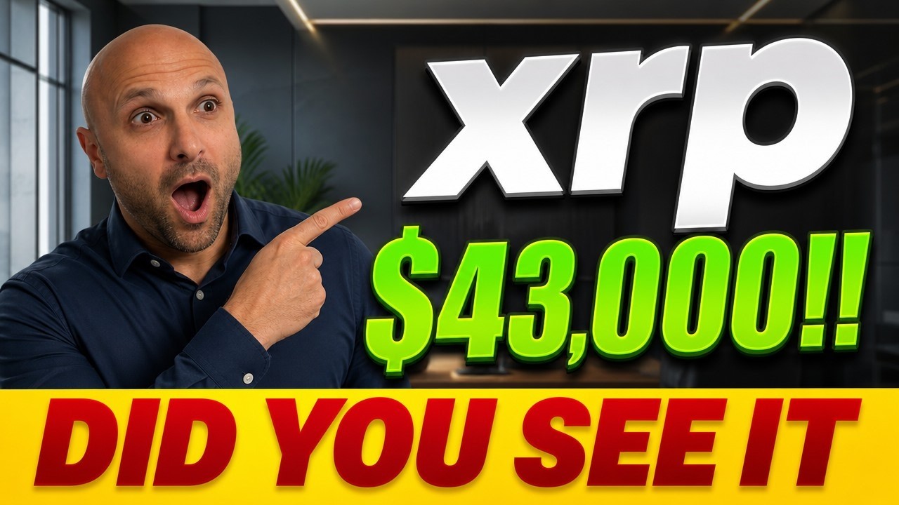 XRP Leak: Why Big Money Is Betting On This $43,000 Target