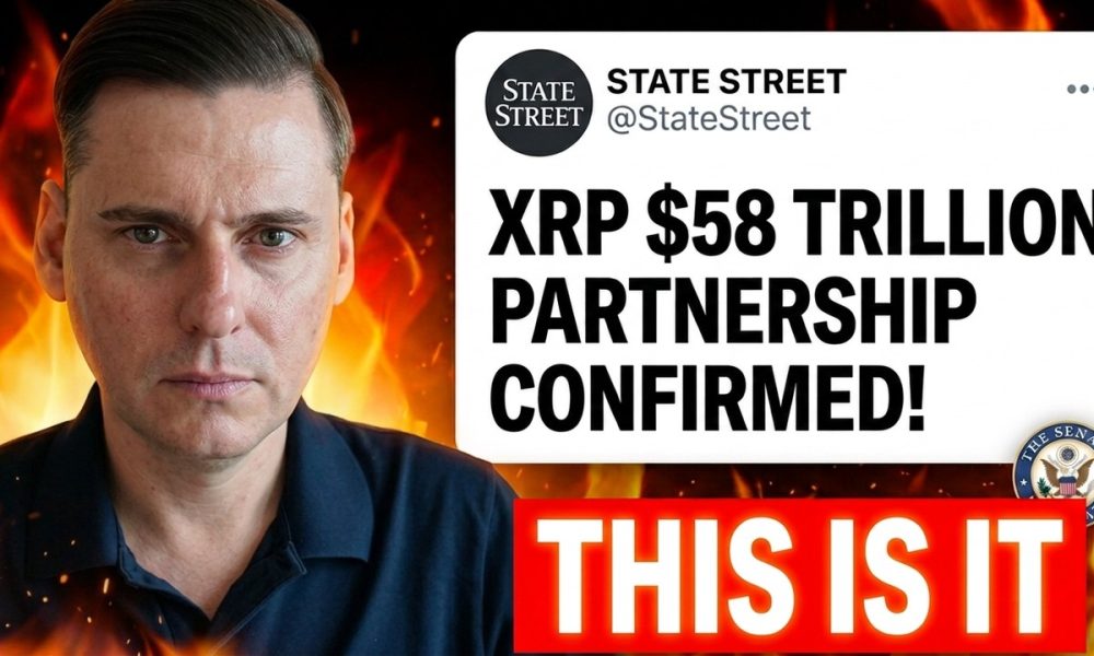 NEW MEGA RIPPLE XRP PARTNERSHIP!!! (STATE STREET $58 TRILLION TO XRP?!)