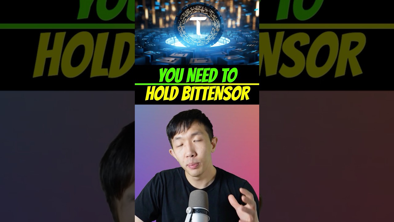 Why I'm holding Bittensor crypto! #crypto #tao #altcoins