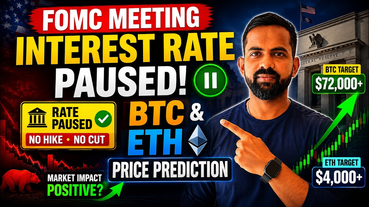 Bitcoin & Ethereum Price Analysis Today | Market Trend & Next Move | BTC & ETH Price Prediction 2026