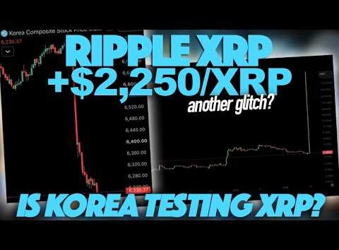 Ripple XRP: Did Another Korean Exchange Experience An XRP Glitch Of +$2,250/XRP?