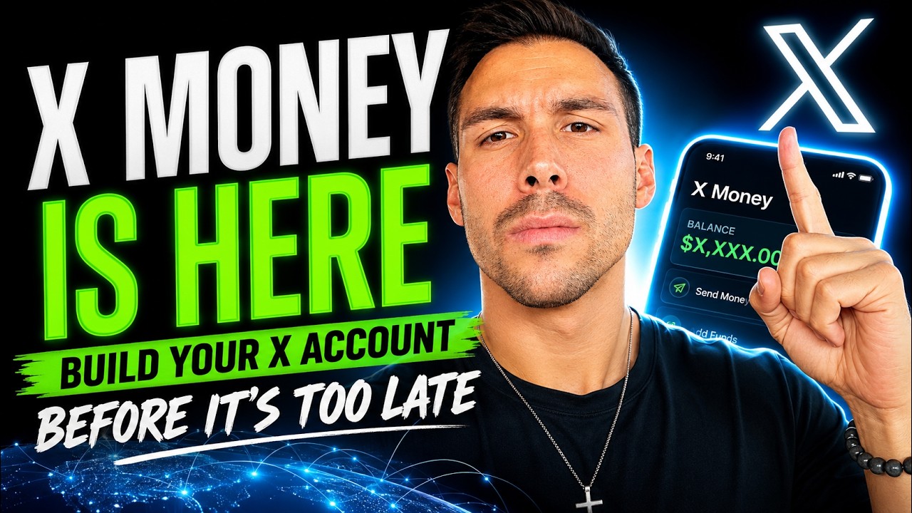 X MONEY IS HERE: Why You NEED to Build Your X Account NOW