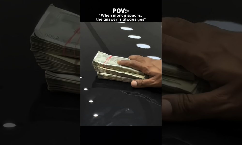 "When money speaks, the answer is always yes." Subscribe for more