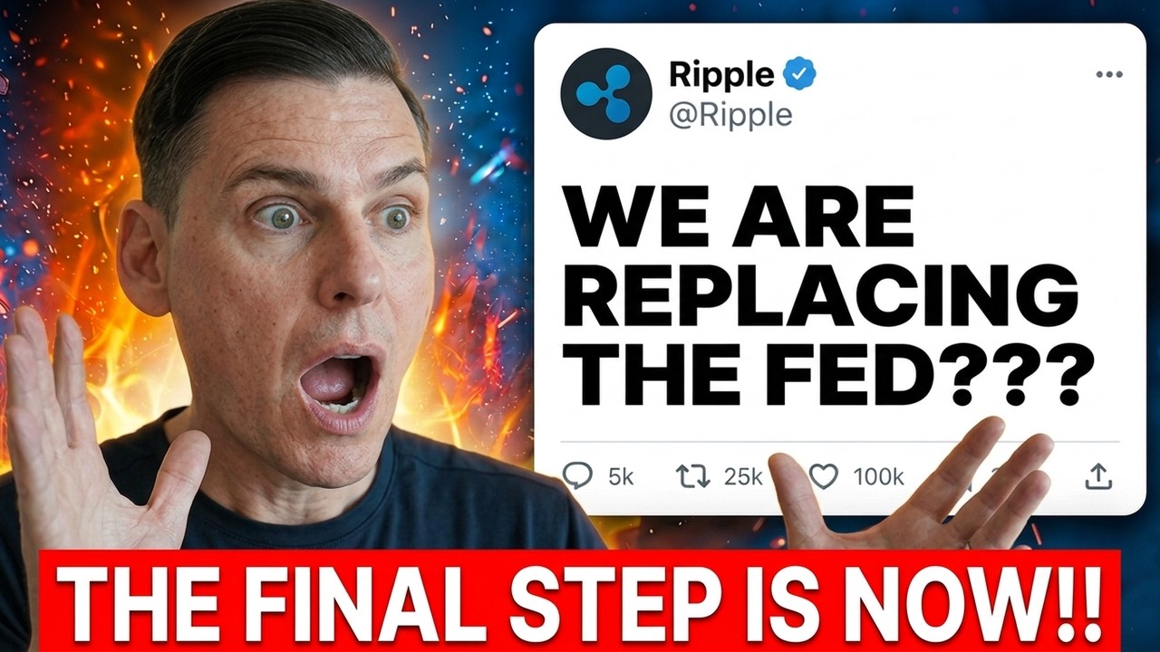 XRP THE FINAL STEP IS NOW!!!!!! (XRP REPLACING THE FED??)