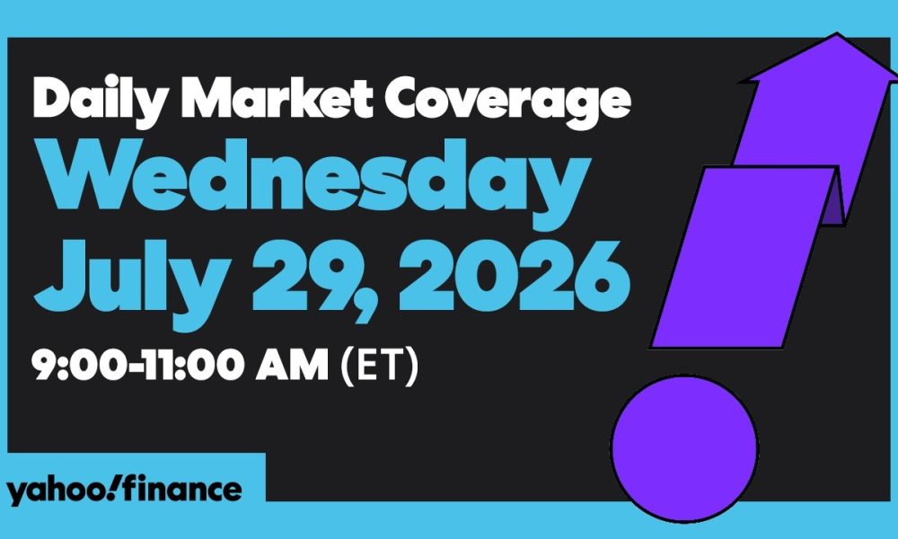 Yahoo Finance Live: Dow, S&P 500, Nasdaq slip in countdown to Fed decision, AI earnings test