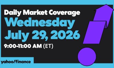 Yahoo Finance Live: Dow, S&P 500, Nasdaq slip in countdown to Fed decision, AI earnings test