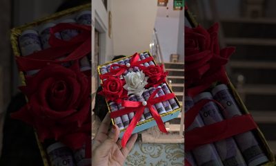 Rakshabandhan gift hamper Making At Home | Money Bouquet Making For Sister #craft #shorts #ytshorts