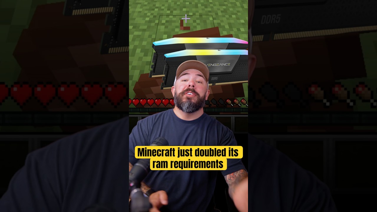Minecraft Just Doubled Its RAM Requirement