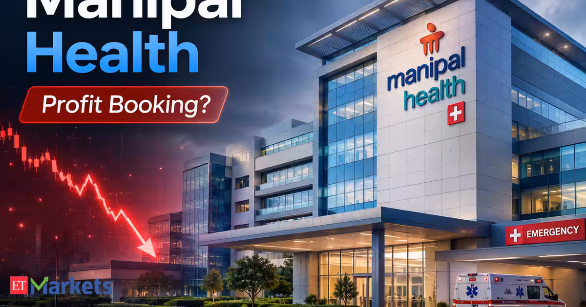 Manipal Health shares slide 6% on account of profit booking. What should investors do?