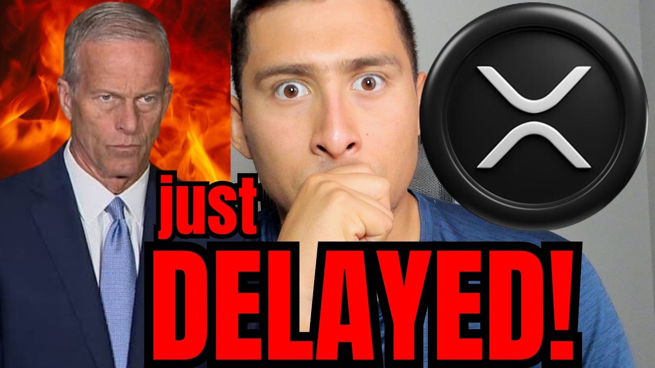 XRP CLARITY ACT URGENCY! John Thune has BAD NEWS for XRP holders