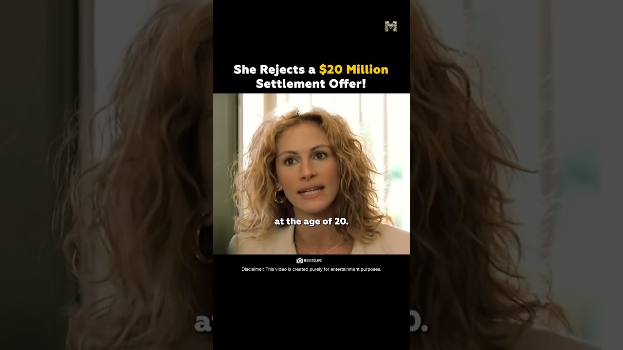 Why She Said No to a $20 Million Settlement Deal #shorts #money