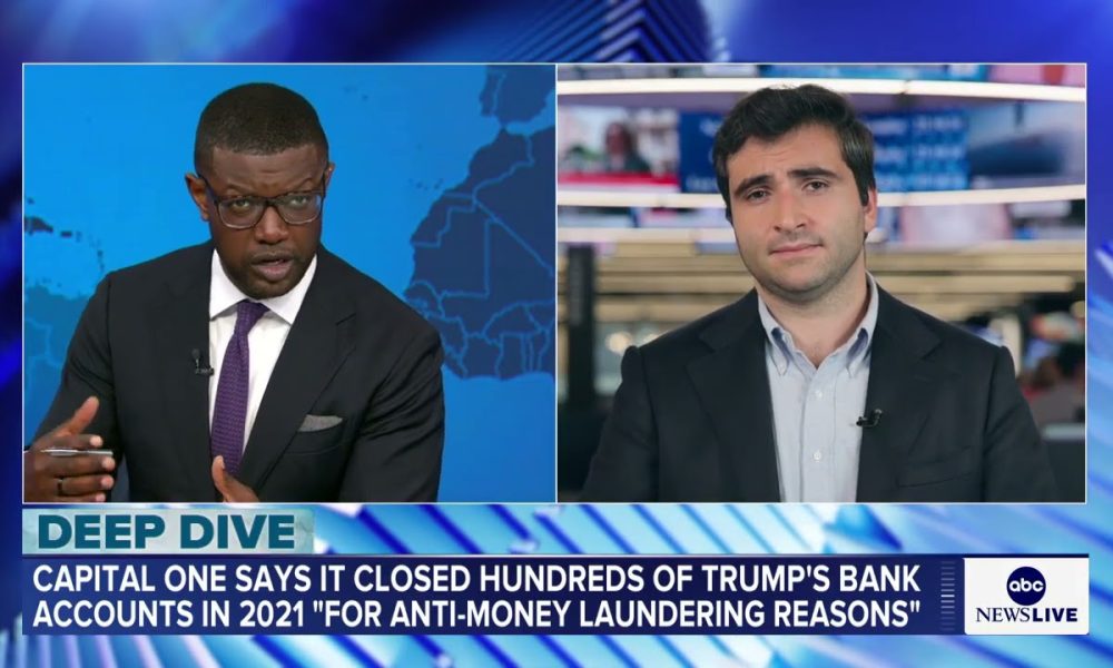 Capital One cites anti-money laundering reasons for closing Trump accounts