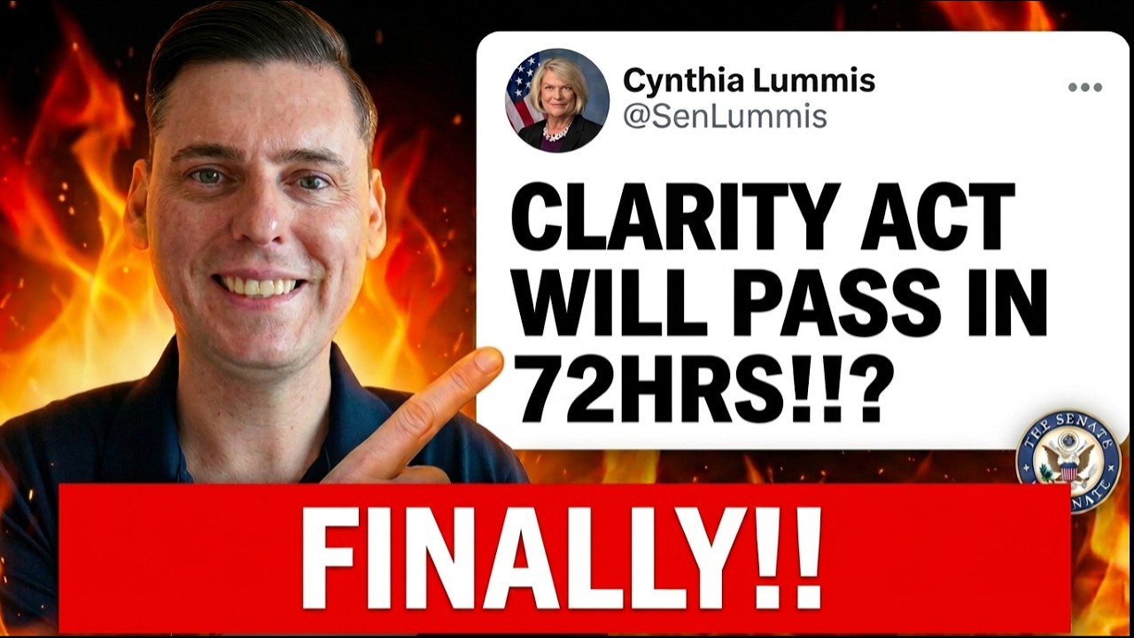 SENATOR LUMMIS JUST DROPPED A CLARITY ACT BOMBSHELL (72HOURS XRP!)