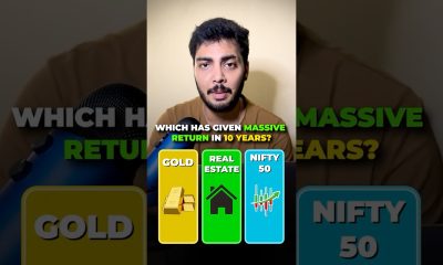 GOLD Vs Realestate Vs NIFTY 50 | Day 02 Improving your Finance and Investing | Pranjal Sharma
