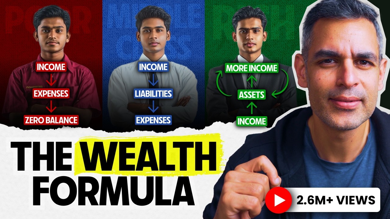 Escaping the Middle Class Trap: The 3 Paths of Money | Ankur Warikoo Hindi