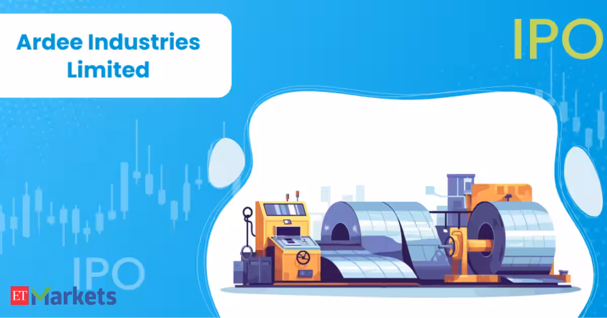 Ardee Industries IPO Day 3: Issue booked 134 times on strong NII, QIB push. Check GMP and other details
