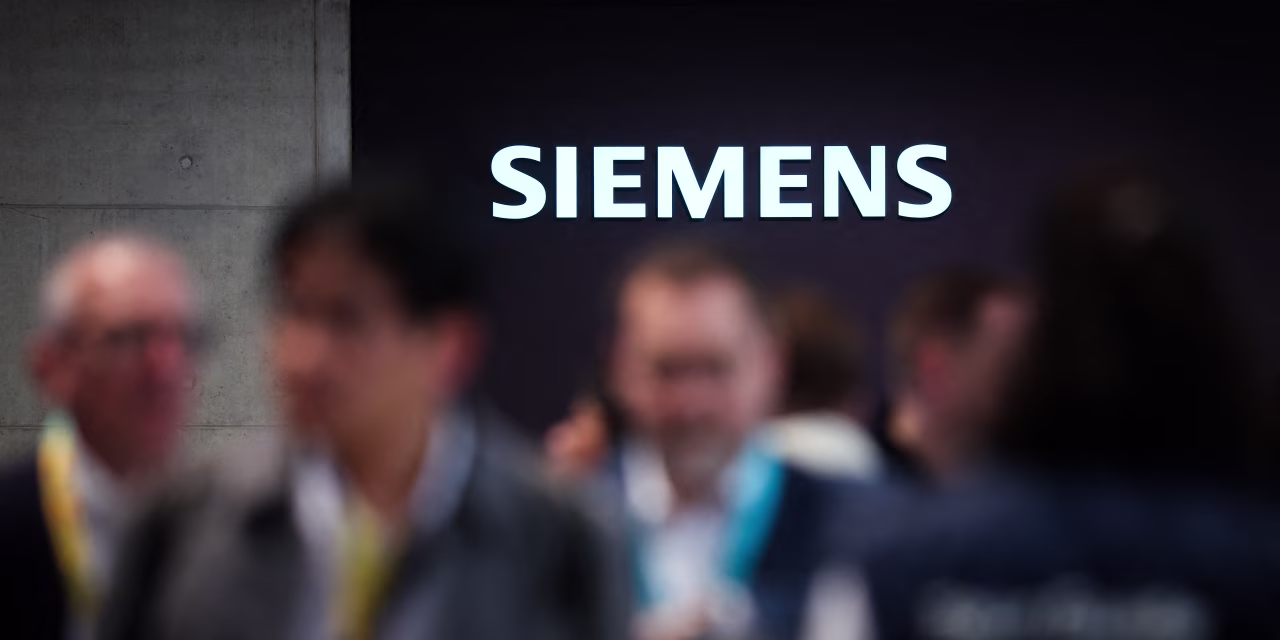 Siemens Stock Prices Fall After Digital Industries Orders Miss Expectations