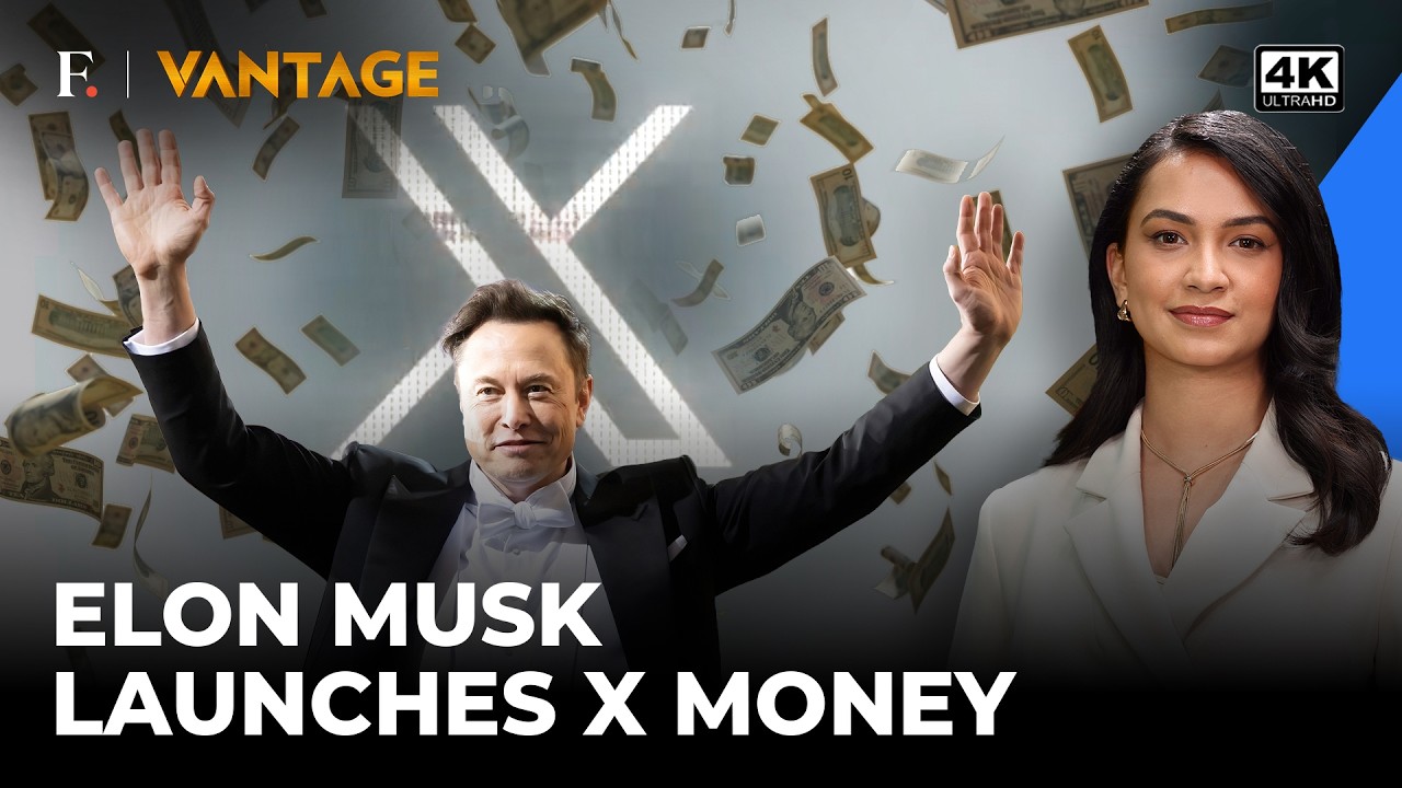 Elon Musk Rolls Out X Money: Users Can Bank, Pay Bills & Send Money Inside X | Vantage | 4K