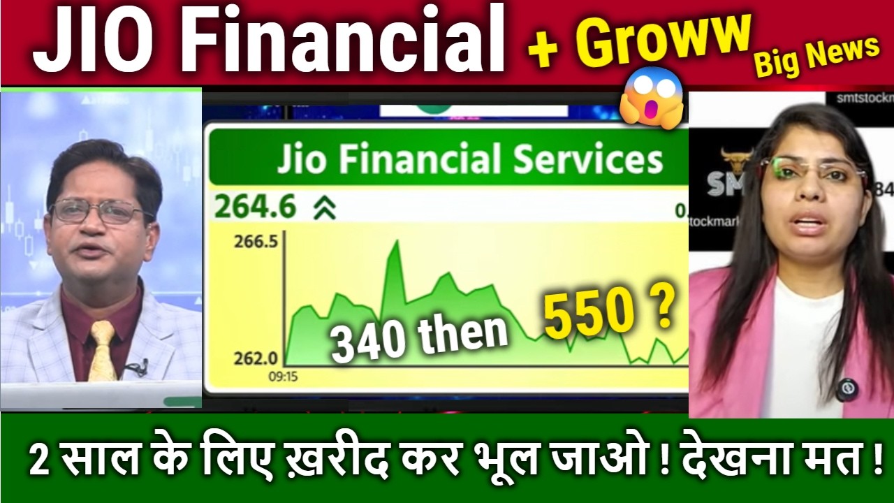 JIO Financial Services latest news,kab badhega ?BUY ? Future Analysis,groww,jio finance target 2030