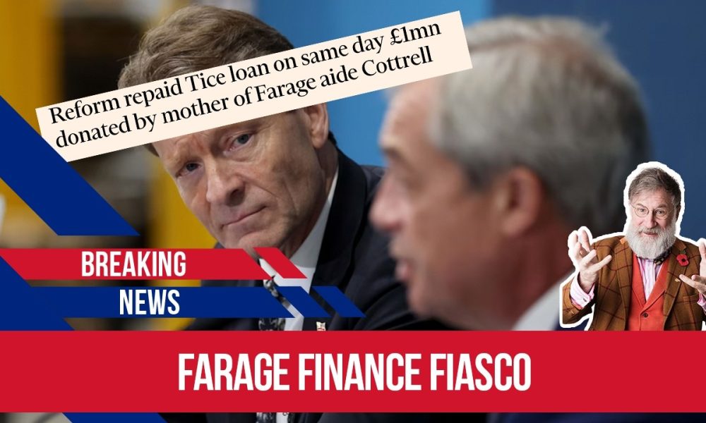 The Financial Times summarises the Farage finance fiasco