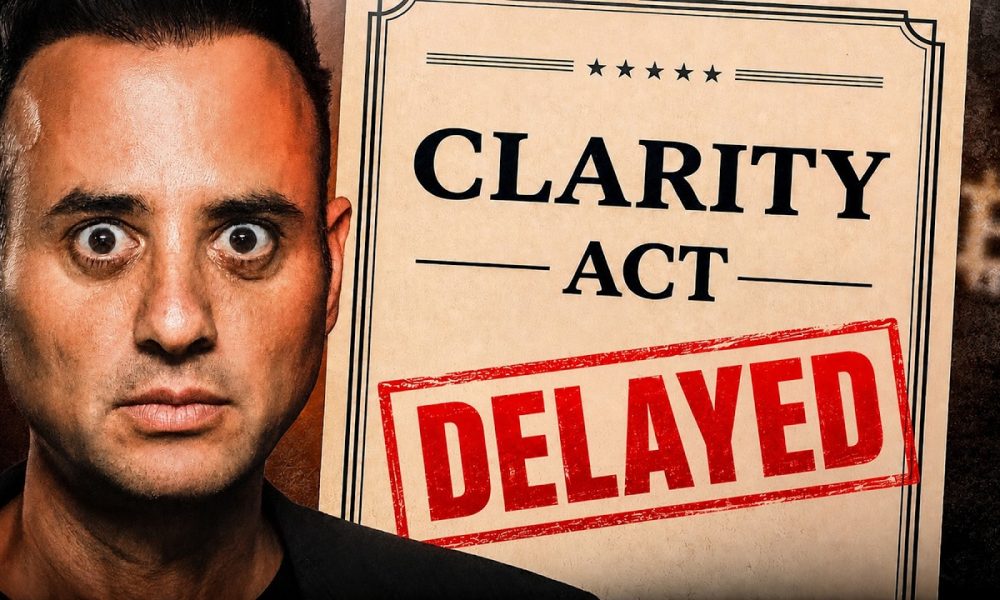 Clarity Act DELAYED! What this means for Crypto
