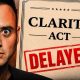 Clarity Act DELAYED! What this means for Crypto