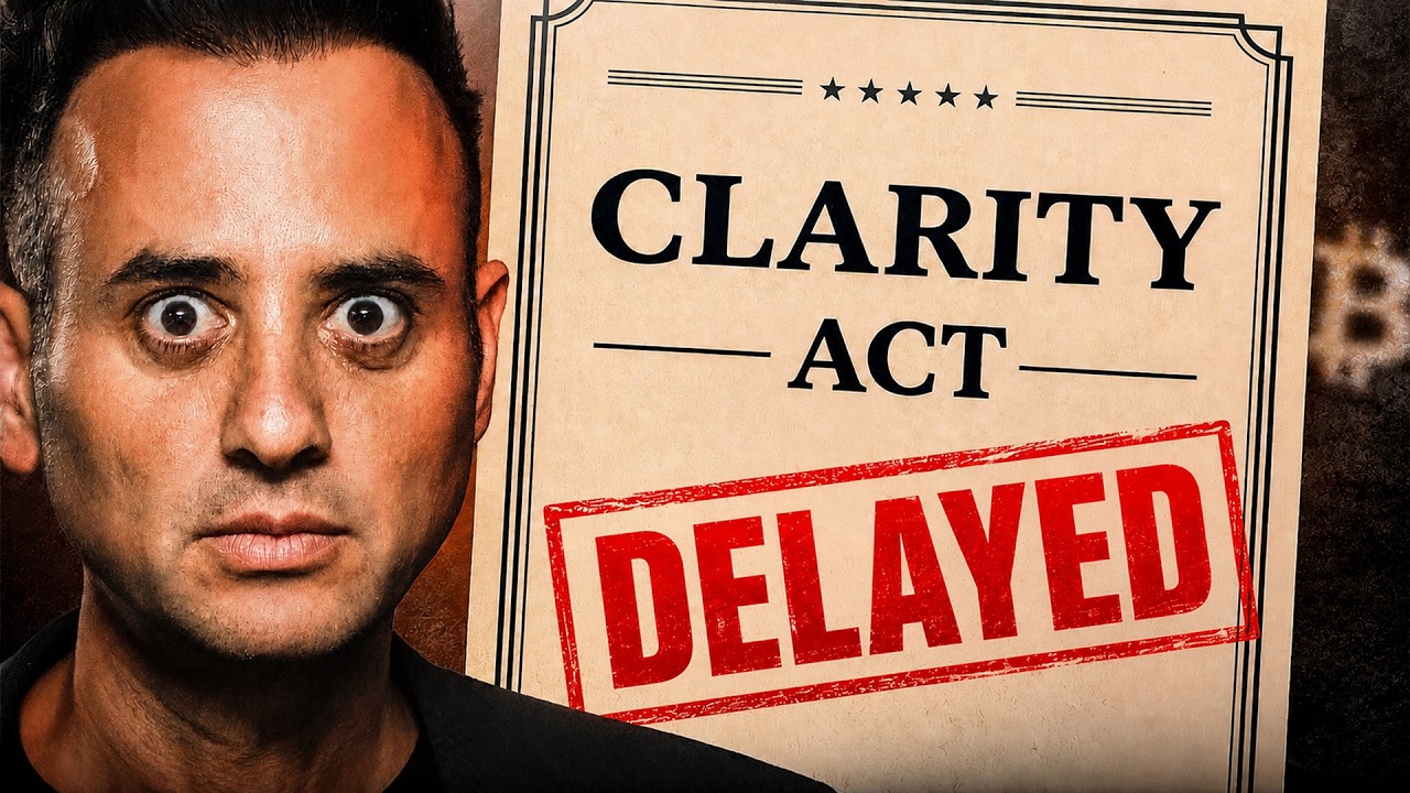 Clarity Act DELAYED! What this means for Crypto