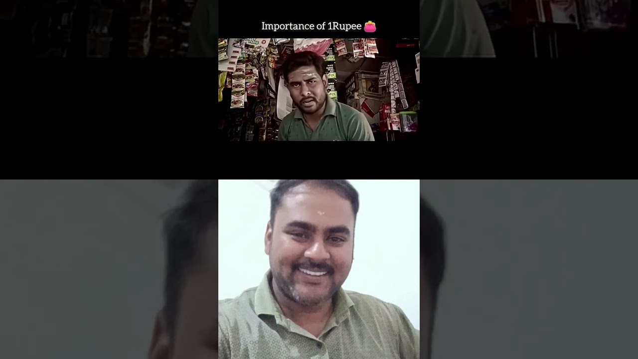 importance of 1 rupee #shorts #viral #trending #youtubeshorts #@Saranquest2324 #reaction #money