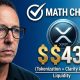 XRP Price Target $43.83: Here's the Math