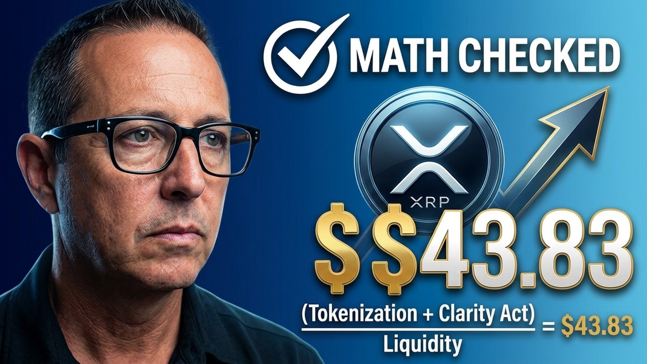 XRP Price Target $43.83: Here's the Math