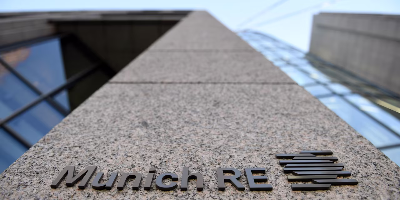 Munich Re Lowers Revenue Outlook After Reinsurance Prices Fall