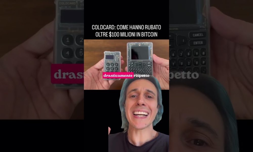 Coldcard hack: oltre 100 milioni di dollari in Bitcoin rubati, il totale potrebbe salire a 130